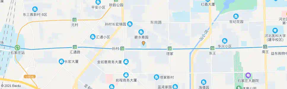 石家庄八中_公交站地图_石家庄公交_妙搜公交查询2025