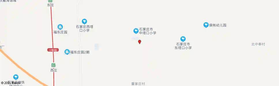 石家庄中塔口医院_公交站地图_石家庄公交_妙搜公交查询2025