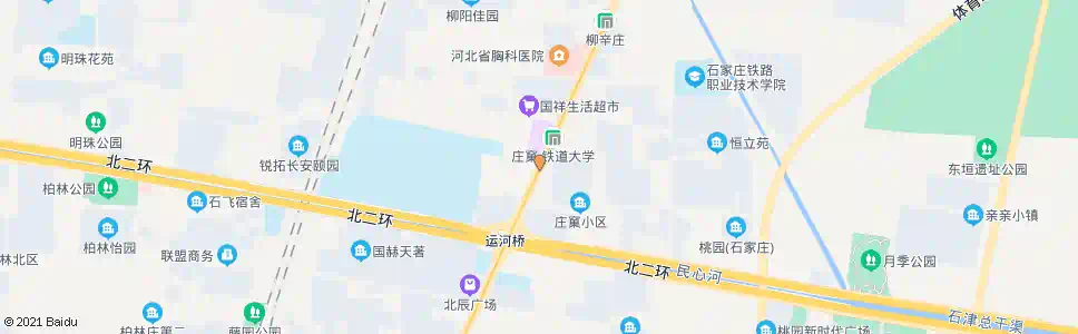 石家庄二六零医院(长江心理医院)_公交站地图_石家庄公交_妙搜公交查询2025
