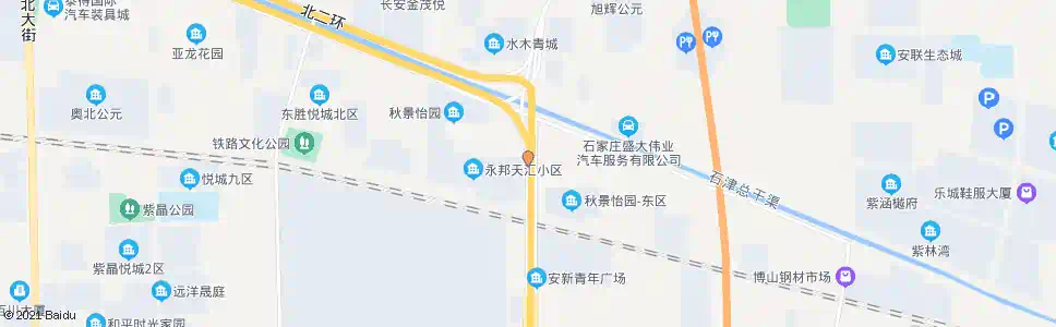 石家庄土贤庄_公交站地图_石家庄公交_妙搜公交查询2025