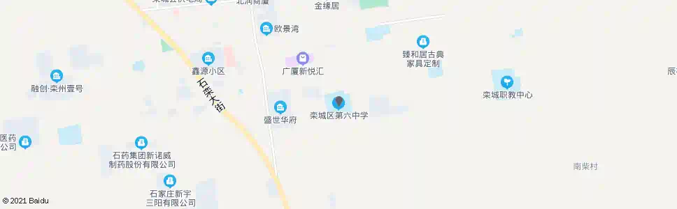 石家庄栾城六中_公交站地图_石家庄公交_妙搜公交查询2025
