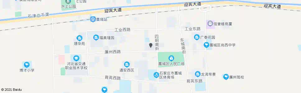 石家庄藁城市政府_公交站地图_石家庄公交_妙搜公交查询2025