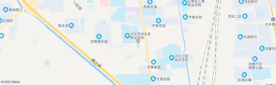 石家庄科技信息学院(劳动关系学院)_公交站地图_石家庄公交_妙搜公交查询2025