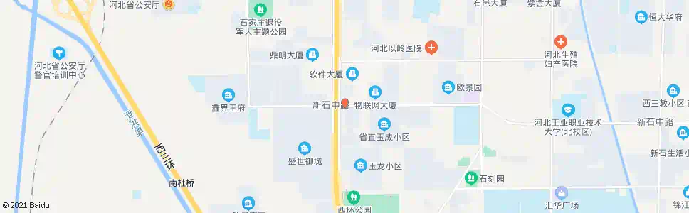 石家庄西二环新石中路_公交站地图_石家庄公交_妙搜公交查询2025