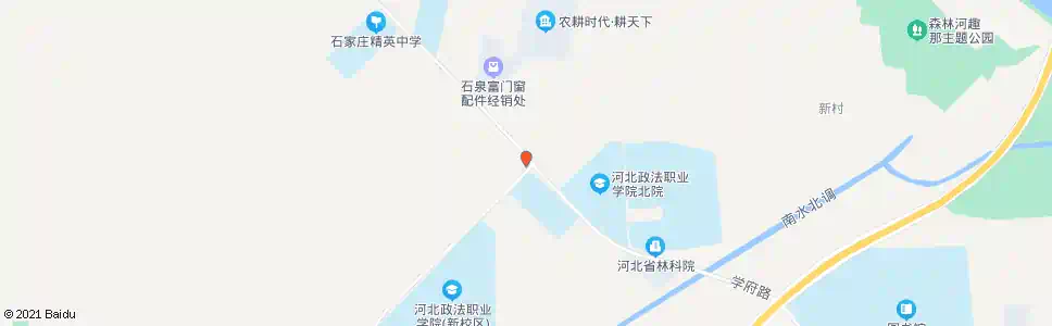 石家庄武警指挥学院_公交站地图_石家庄公交_妙搜公交查询2025