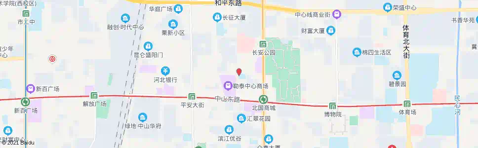 石家庄实验小学_公交站地图_石家庄公交_妙搜公交查询2025
