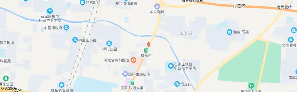石家庄柳辛庄(新兴皮肤病医院)_公交站地图_石家庄公交_妙搜公交查询2025