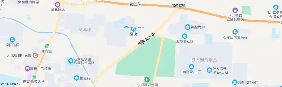 石家庄东古城东_公交站地图_石家庄公交_妙搜公交查询2025