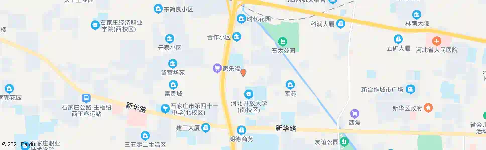石家庄安科驾考中心_公交站地图_石家庄公交_妙搜公交查询2025