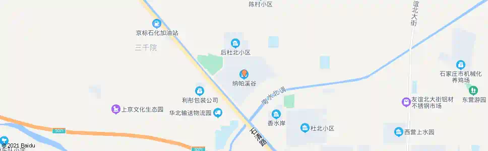 石家庄纳帕溪谷_公交站地图_石家庄公交_妙搜公交查询2025