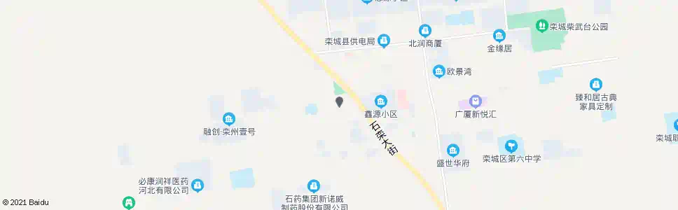 石家庄栾城拘留所_公交站地图_石家庄公交_妙搜公交查询2025