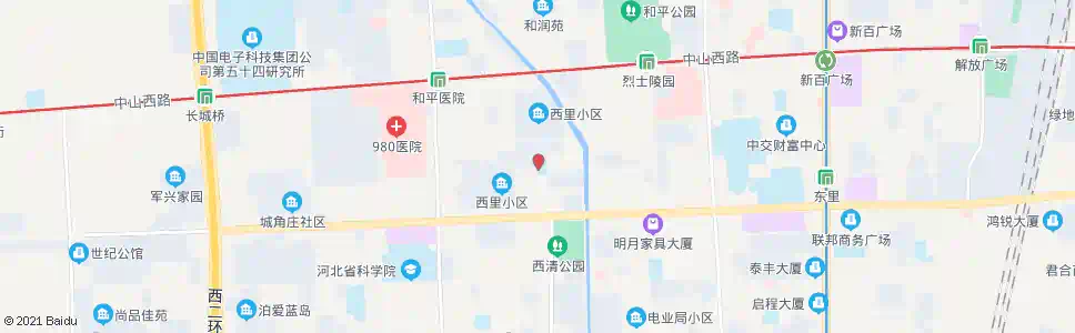 石家庄西门里小学_公交站地图_石家庄公交_妙搜公交查询2025