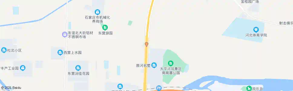 石家庄翠屏路西口(学府路)_公交站地图_石家庄公交_妙搜公交查询2025