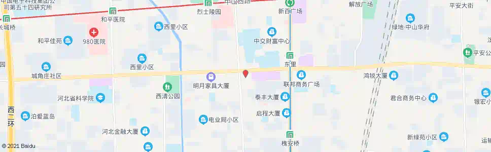 石家庄六中_公交站地图_石家庄公交_妙搜公交查询2025
