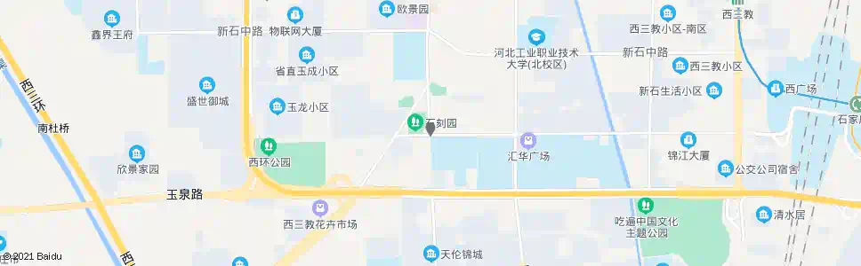 石家庄石刻园_公交站地图_石家庄公交_妙搜公交查询2025