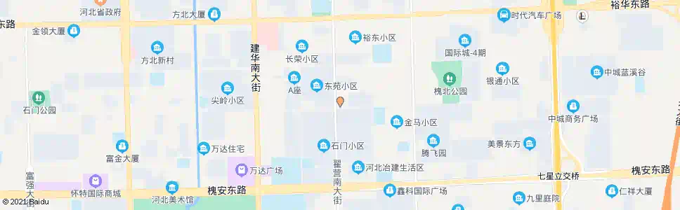石家庄石门小区(友爱医院)_公交站地图_石家庄公交_妙搜公交查询2025