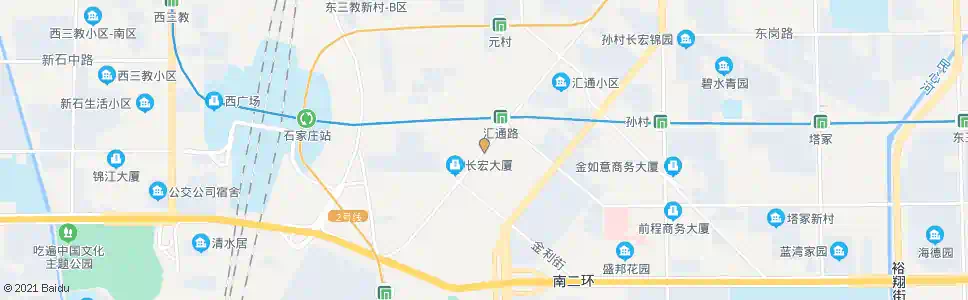 石家庄南货场_公交站地图_石家庄公交_妙搜公交查询2025