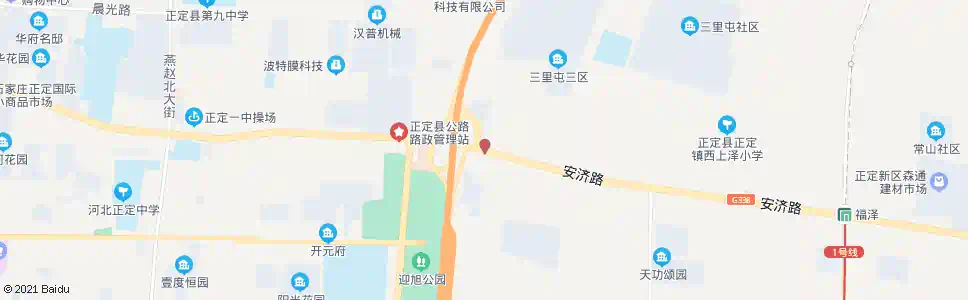 石家庄正定新区管委会(石家庄新铝业)_公交站地图_石家庄公交_妙搜公交查询2025