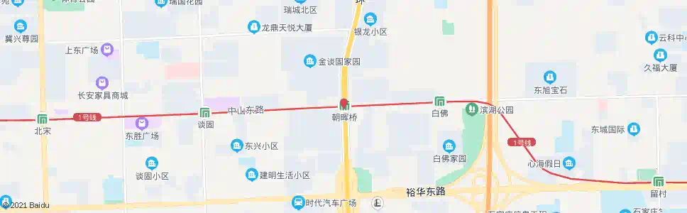 石家庄东二环中山路口_公交站地图_石家庄公交_妙搜公交查询2025