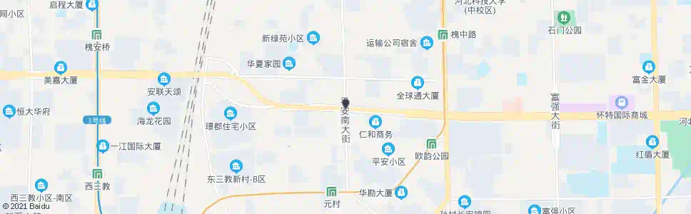 石家庄安平桥_公交站地图_石家庄公交_妙搜公交查询2025