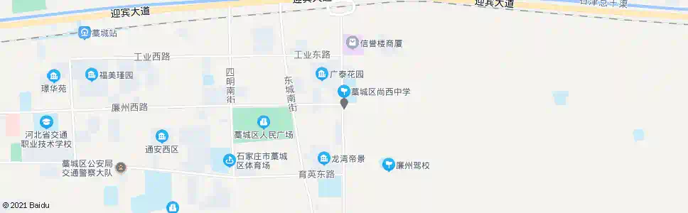 石家庄藁城行政服务中心_公交站地图_石家庄公交_妙搜公交查询2025