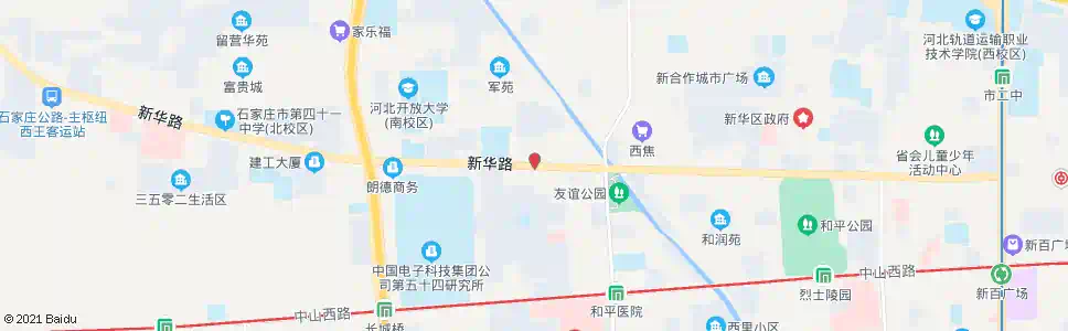 石家庄武警二支队_公交站地图_石家庄公交_妙搜公交查询2025
