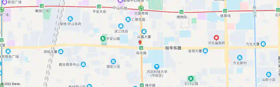 石家庄天津银行_公交站地图_石家庄公交_妙搜公交查询2025