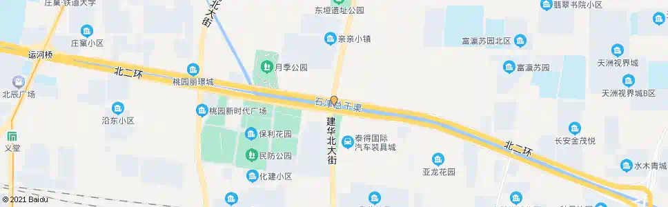 石家庄北二环建华街口_公交站地图_石家庄公交_妙搜公交查询2025