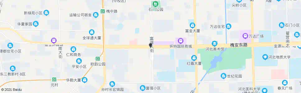 石家庄中钢设计院_公交站地图_石家庄公交_妙搜公交查询2025