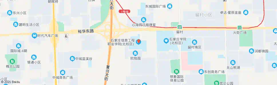 石家庄信息学院_公交站地图_石家庄公交_妙搜公交查询2025