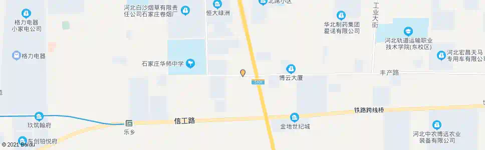 石家庄名都驾校_公交站地图_石家庄公交_妙搜公交查询2025