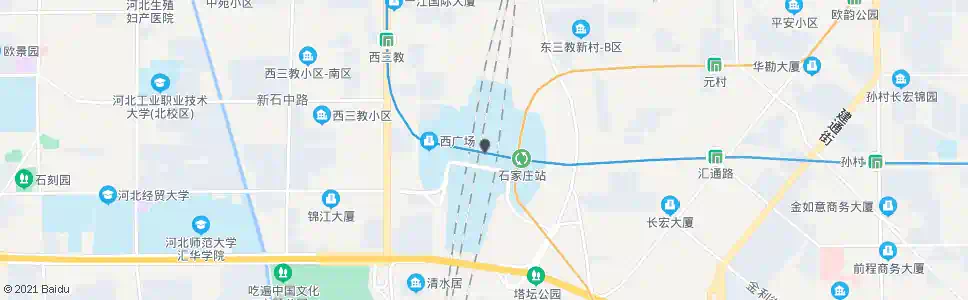 石家庄新庄_公交站地图_石家庄公交_妙搜公交查询2025