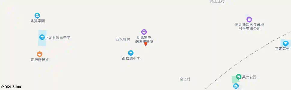 石家庄西权城(临时站)_公交站地图_石家庄公交_妙搜公交查询2025