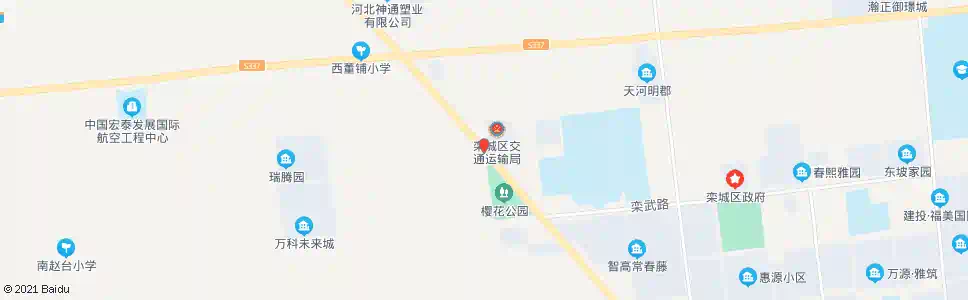 石家庄栾城交通运输局_公交站地图_石家庄公交_妙搜公交查询2025