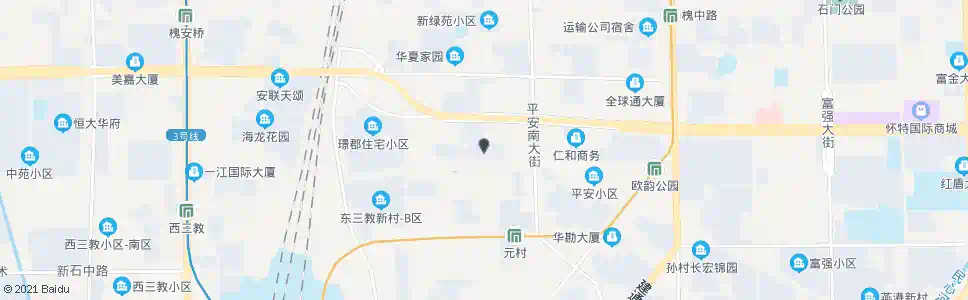 石家庄元南小区_公交站地图_石家庄公交_妙搜公交查询2025