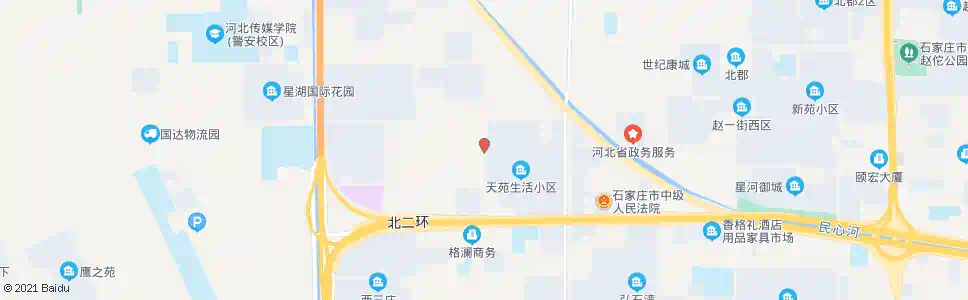 石家庄天苑小区西_公交站地图_石家庄公交_妙搜公交查询2025