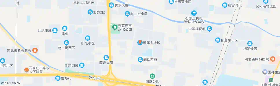 石家庄金地城_公交站地图_石家庄公交_妙搜公交查询2025