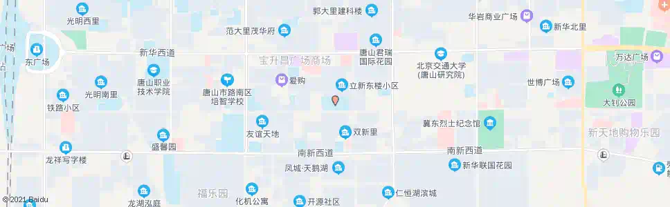 唐山开滦二中_公交站地图_唐山公交_妙搜公交查询2025