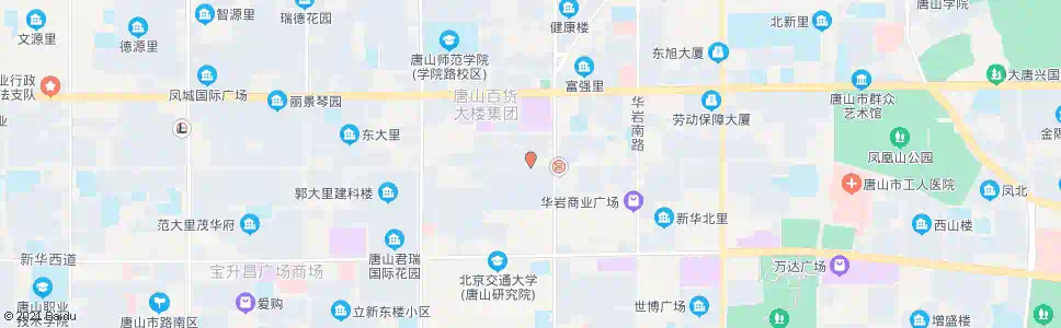 唐山第二干休所_公交站地图_唐山公交_妙搜公交查询2025