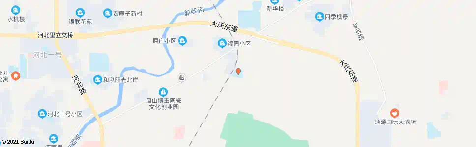 唐山屈庄小学_公交站地图_唐山公交_妙搜公交查询2025