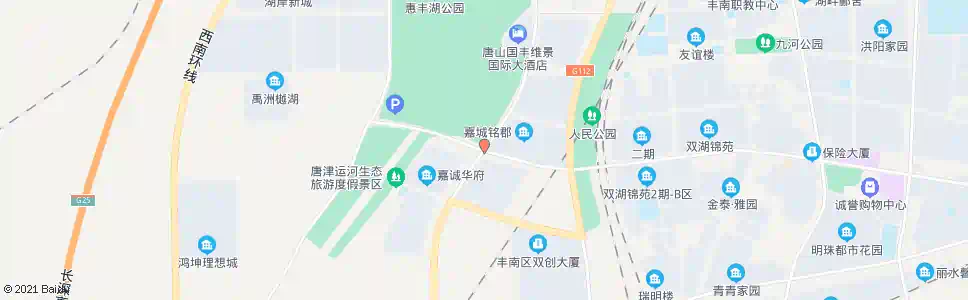 唐山惠丰湖码头_公交站地图_唐山公交_妙搜公交查询2025