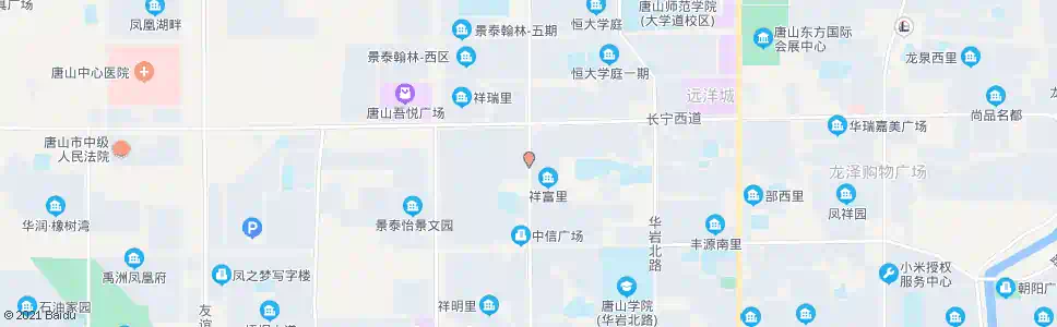 唐山祥富里_公交站地图_唐山公交_妙搜公交查询2025