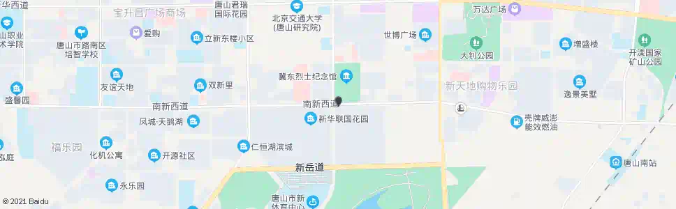 唐山和泓阳光小区_公交站地图_唐山公交_妙搜公交查询2025