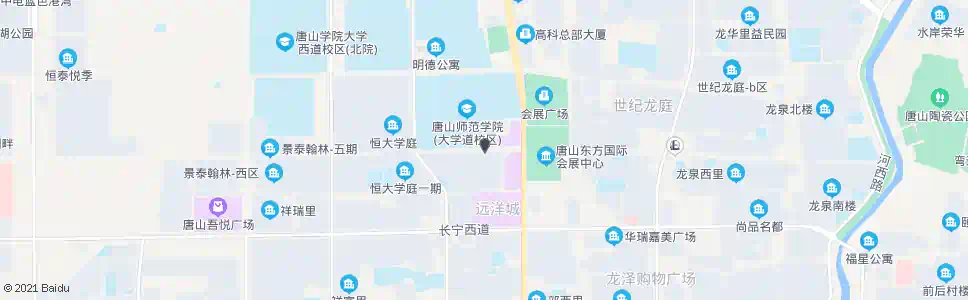 唐山世纪花苑_公交站地图_唐山公交_妙搜公交查询2025
