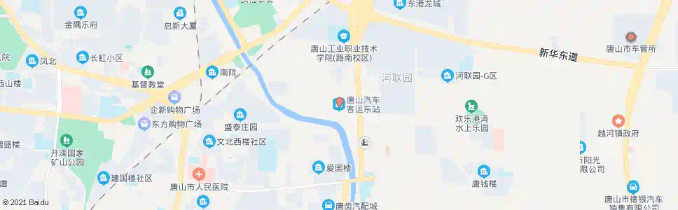 唐山胥新街东口_公交站地图_唐山公交_妙搜公交查询2025