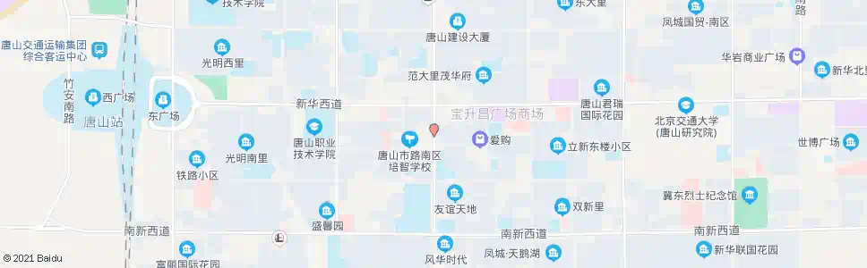 唐山西新东楼_公交站地图_唐山公交_妙搜公交查询2025