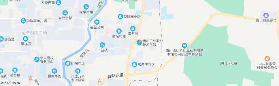 唐山工业职业技术学院_公交站地图_唐山公交_妙搜公交查询2025