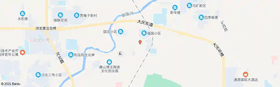 唐山屈庄大桥_公交站地图_唐山公交_妙搜公交查询2025