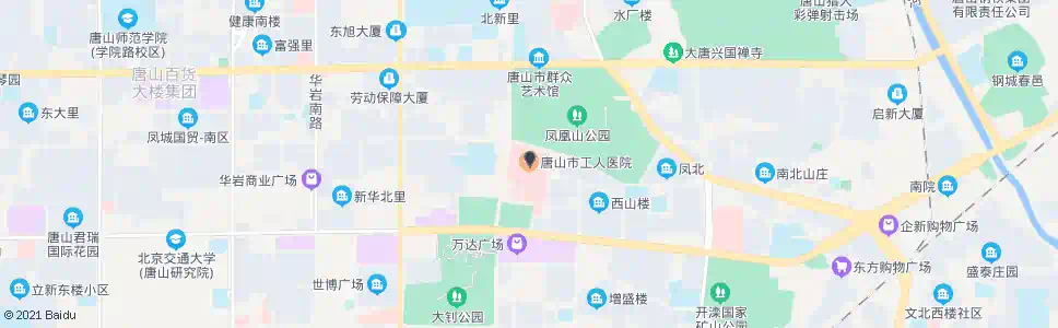 唐山工人医院_公交站地图_唐山公交_妙搜公交查询2025