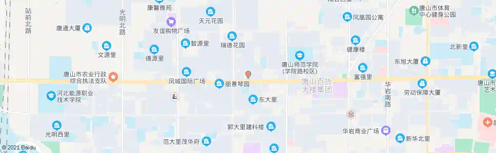 唐山中心北新道支行_公交站地图_唐山公交_妙搜公交查询2025